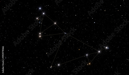 The Capricorn constellation