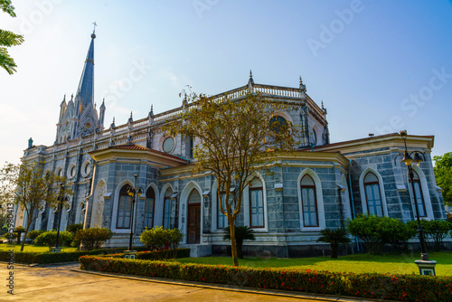 Catholic Church Cultural Heritage Old Vintage At Thailand