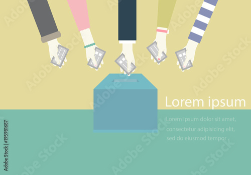 Election Vote Background