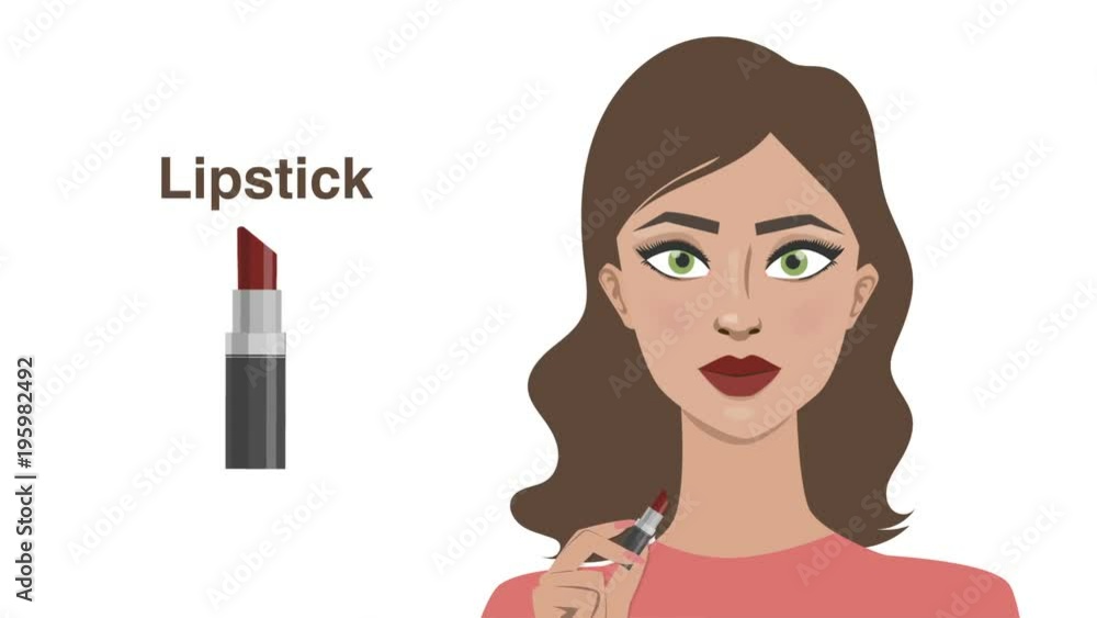 Beauty woman applying makeup. Beautiful girl applying cosmetic. Beauty woman applying makeup. Beautiful girl applying cosmetic.