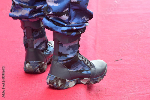 military boots photo