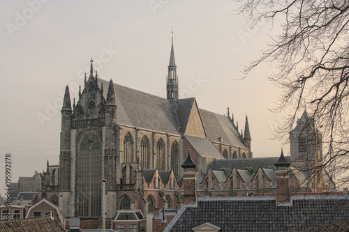 Hooglandse church, Leiden, Netherlands. photo