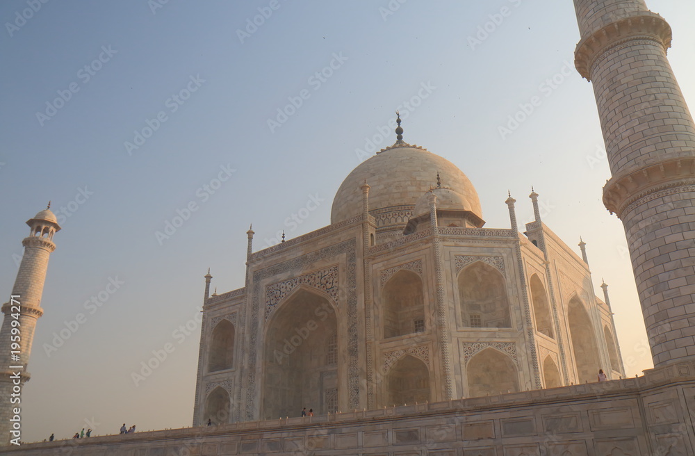 Fototapeta premium Iconic architecture Taj Mahal Agra India