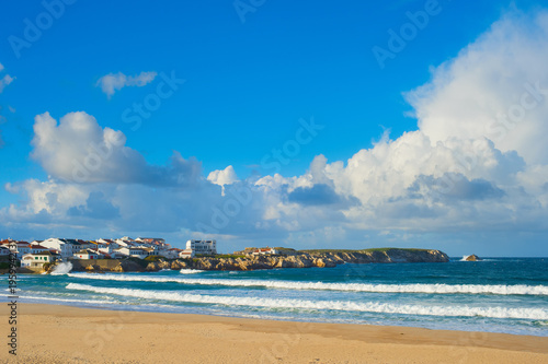 Ocean seashore town. Baleal...