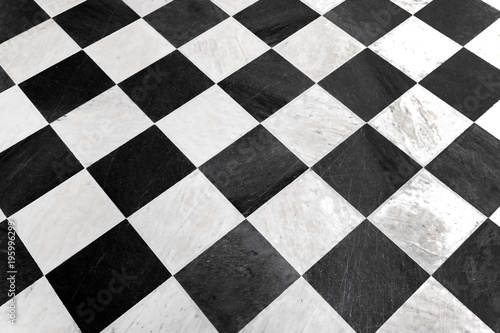 Black And White Checkered Floor Tiles  marble background