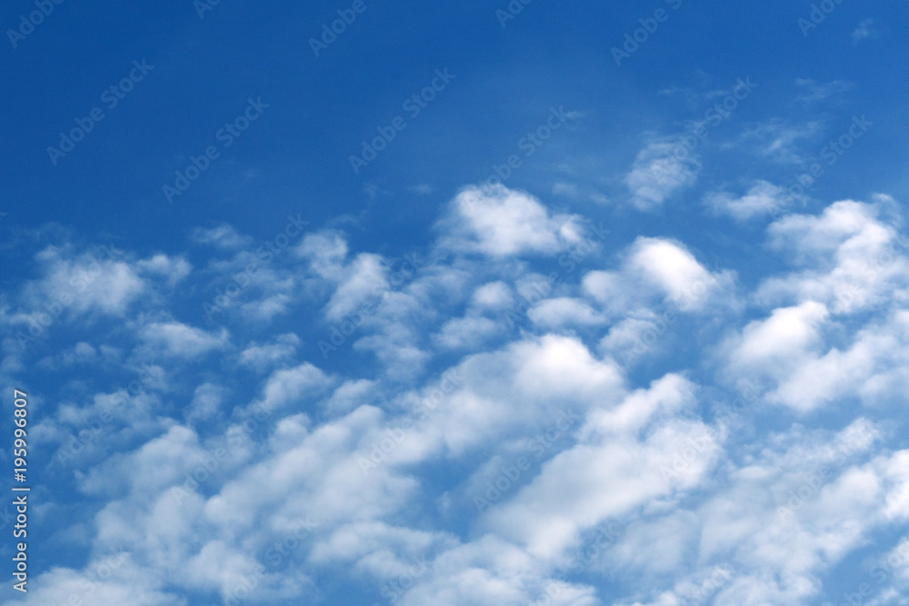 Beautiful morning sky with blue and pink tone, scattered clouds, Beautiful morning sky with blue and pink tone, scattered clouds,