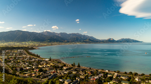 Coastline at Kaikoura, New Zealand photo