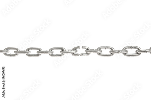 chain isolated on white background