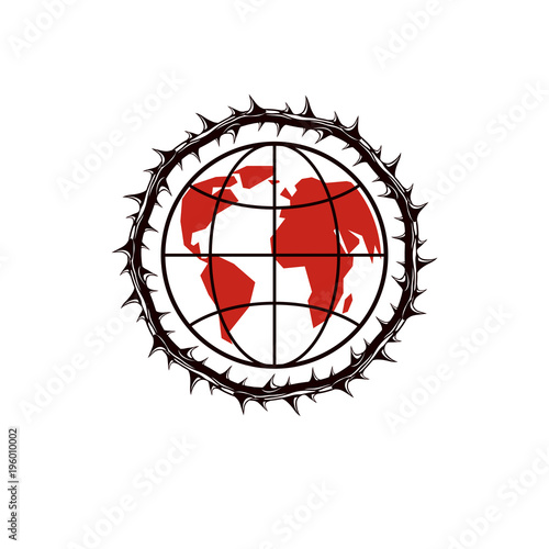 Vector Earth planet illustr...