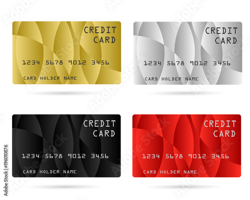 modern credit card, business VIP card, design for privilege member, member card