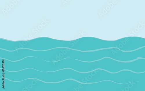 abstract pattern blue wave