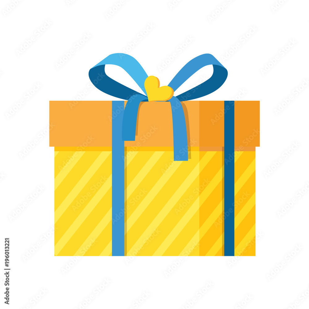 Parcel Icon in Decorative Pink Wrapping Paper Bow Parcel Icon in Decorative Pink Wrapping Paper Bow