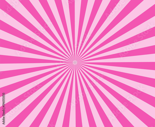 pink modern stripe rays background. pink sunburst abstract background. new vector vintage pink rising sun.