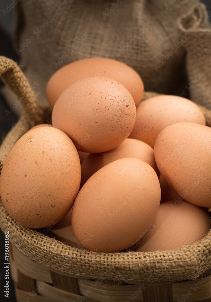 Brown cage-free chicken eggs Brown cage-free chicken eggs