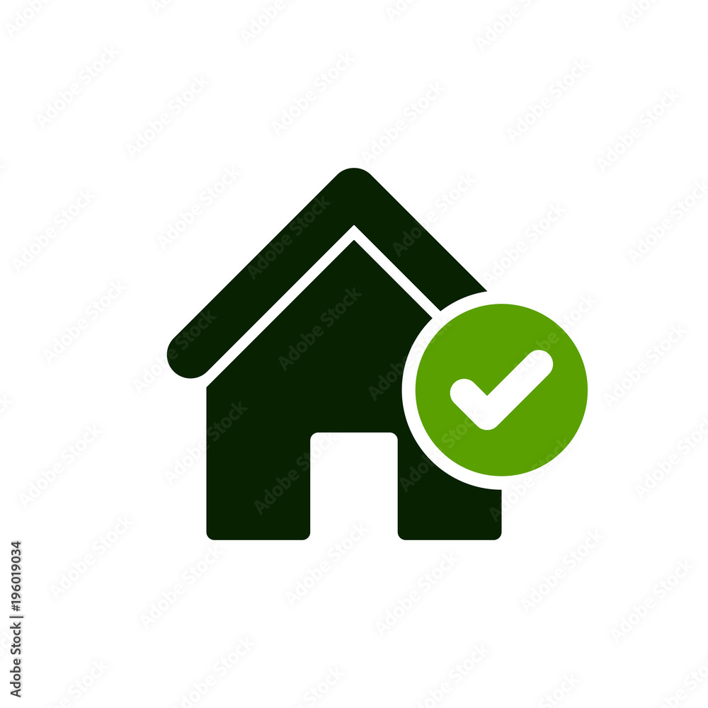 3341603 House icon with check sign. House icon and approved, confirm, done, tick, completed symbol 3341603 House icon with check sign. House icon and approved, confirm, done, tick, completed symbol