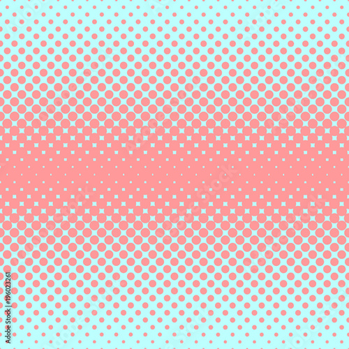 Halftone abstract background in rose and complement colors