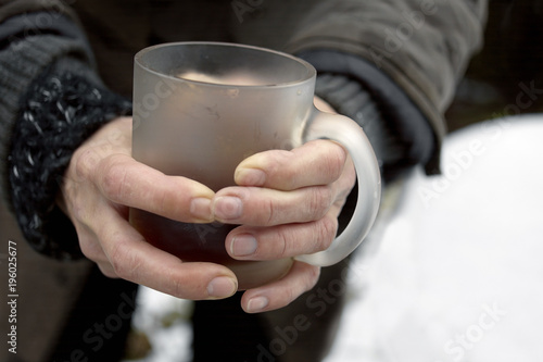 Hot Tea And Frozen Fingers