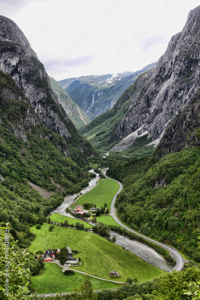 The beauty of Norway's summer Norwegian landscape