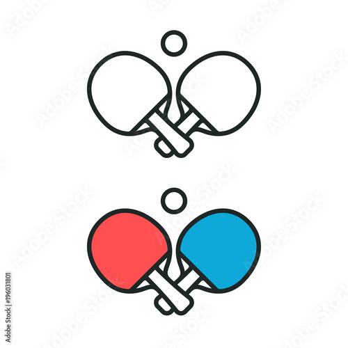 Ping pong logo