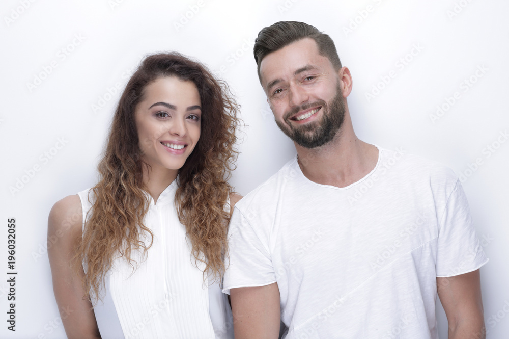 portrait of a young couple portrait of a young couple