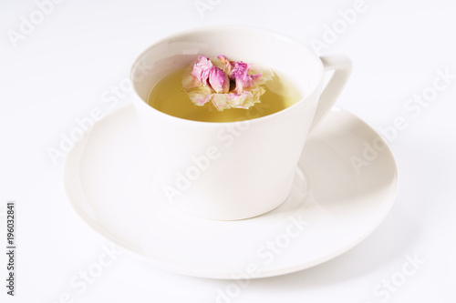 herbal rose tea.