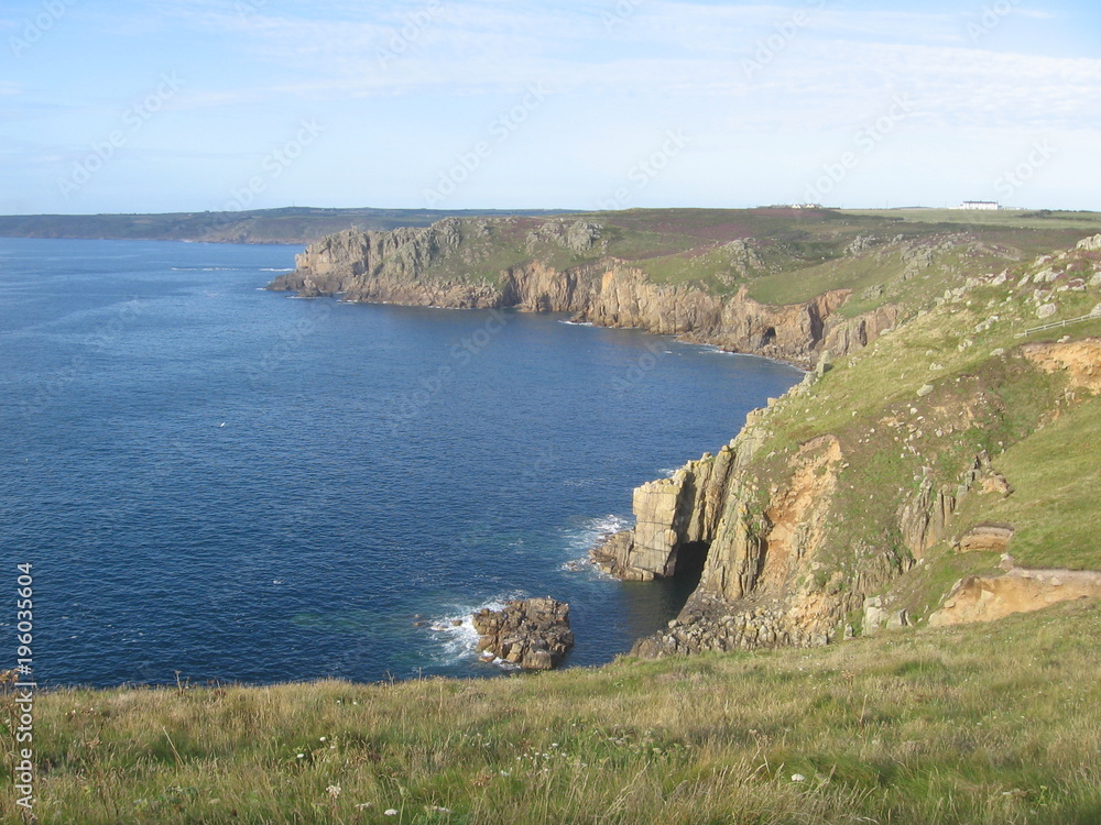 Obraz premium South Cornwall coastal walk