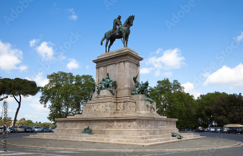 Giuseppe Garibaldi Monument, Rome, Italy
