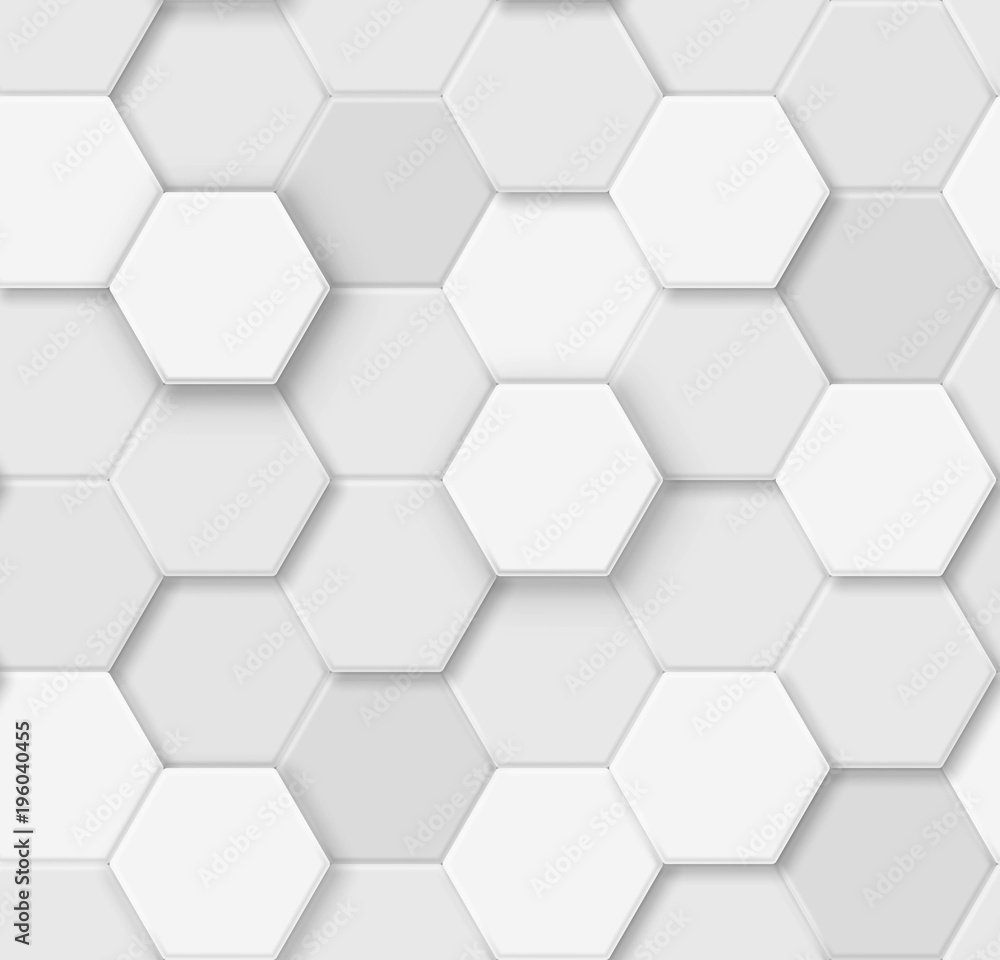 Mosaic of hexagons Mosaic of hexagons