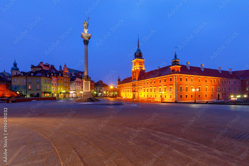 Warsaw. Royal Square.