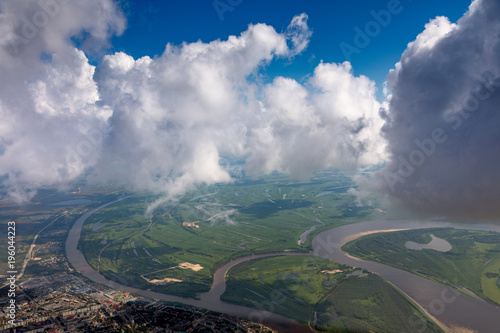 View of a cumulus clouds from above © Vladimir Melnikov