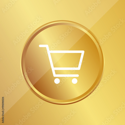 Gold Medaille - Einkaufswagen