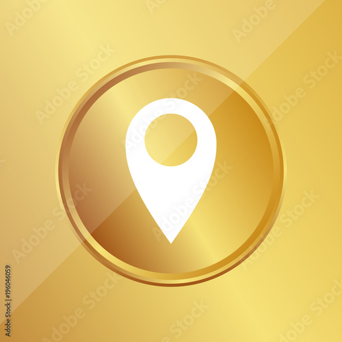 Gold Medaille - Standortmarkierung