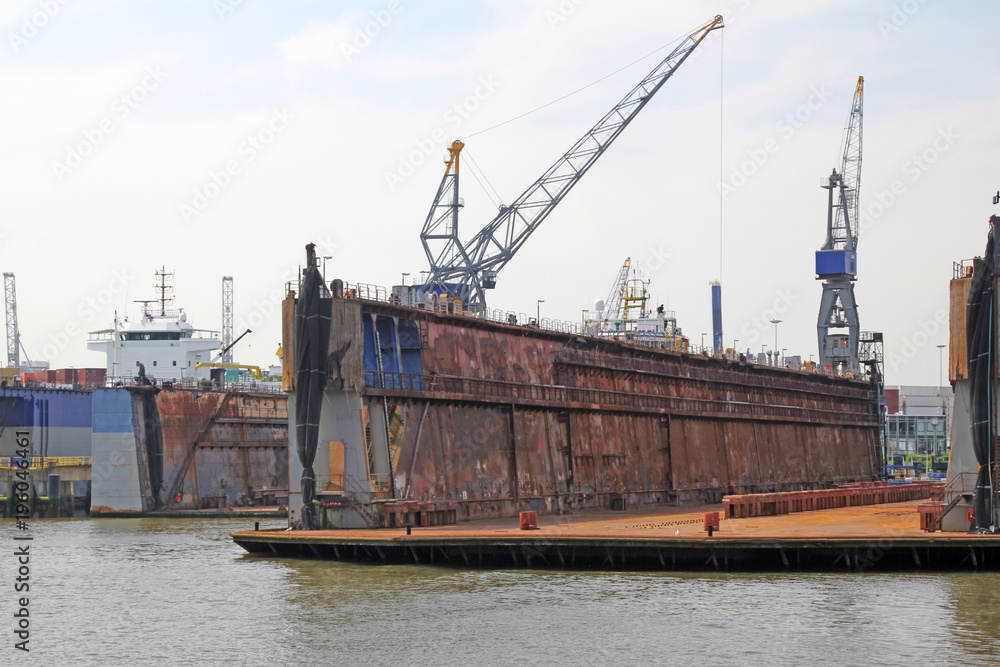 Hafen, Rotterdam, Niederlande 