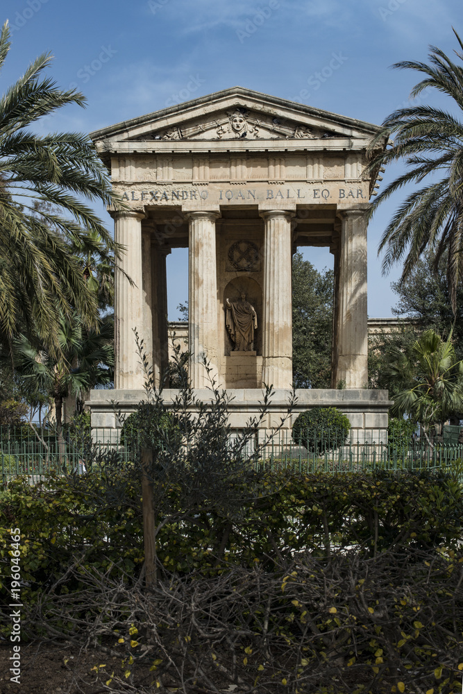 Lower Barracas Gardens im Grand Habour, Valetta