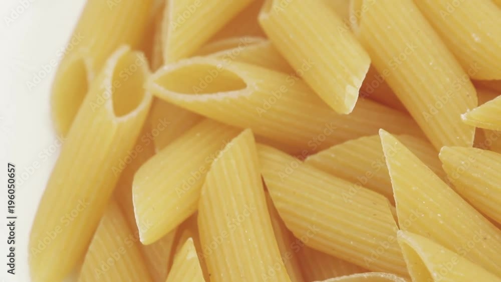 Macaroni from a meal of a rough grinding Macaroni from a meal of a rough grinding