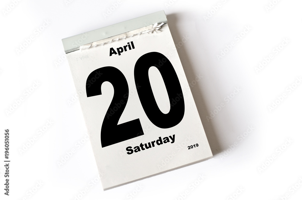 20. April 2019 20. April 2019