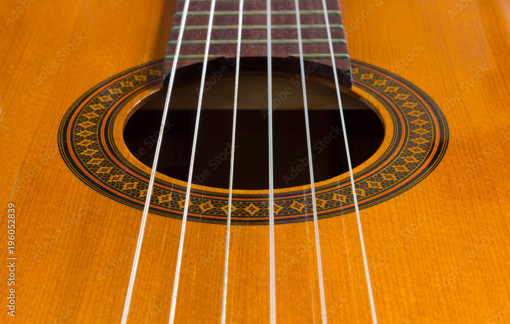 Classical Guitar's Sound Hole Classical Guitar's Sound Hole