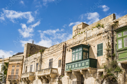 typische Architektur in Valletta