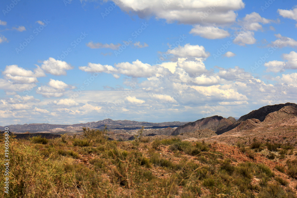 Sky and Mountains