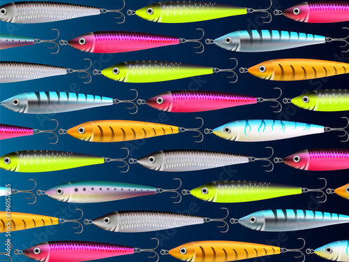 Fishing lures background hooks wallpaper 3