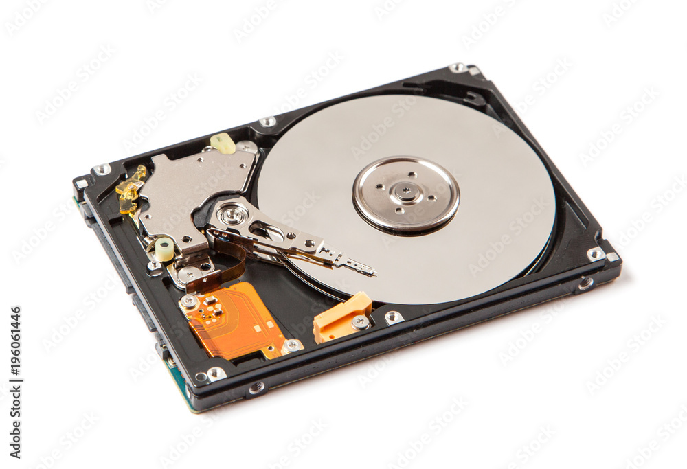 Hard drive (HDD) isolated on white background Hard drive (HDD) isolated on white background