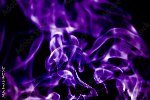 beautiful violet tongues of flame, fire dance, background texture