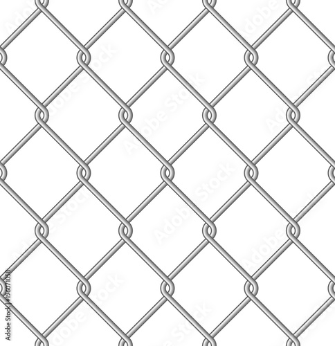 isolated metal wire mesh, seamless pattern