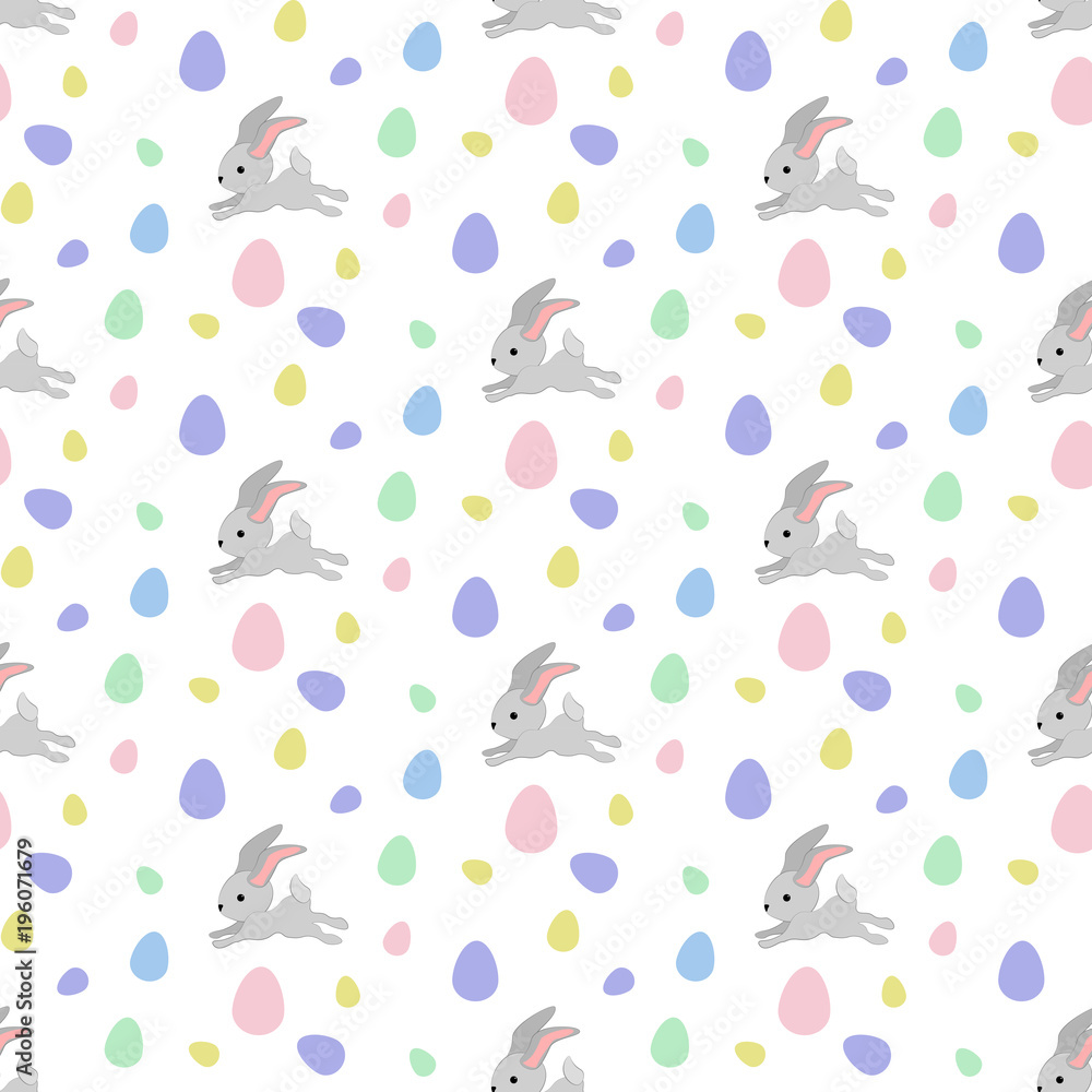 Easter bunny seamless pattern Easter bunny seamless pattern