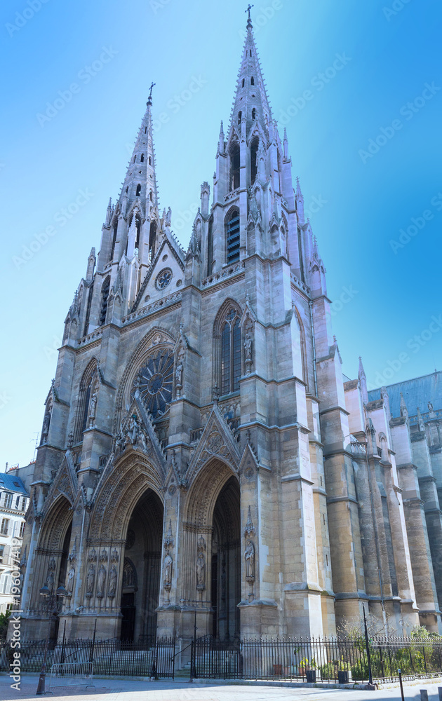 Basilica of Saint Clotilde , Paris, France.