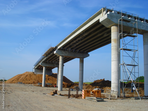 Bridge under construction