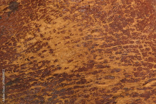 Rough old brown leather background texture