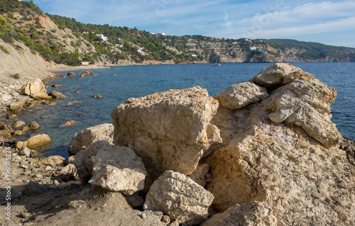 Ses Boques beach on the island of Ibiza © vicenfoto