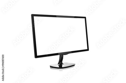 Computer monitor or TV isolated.