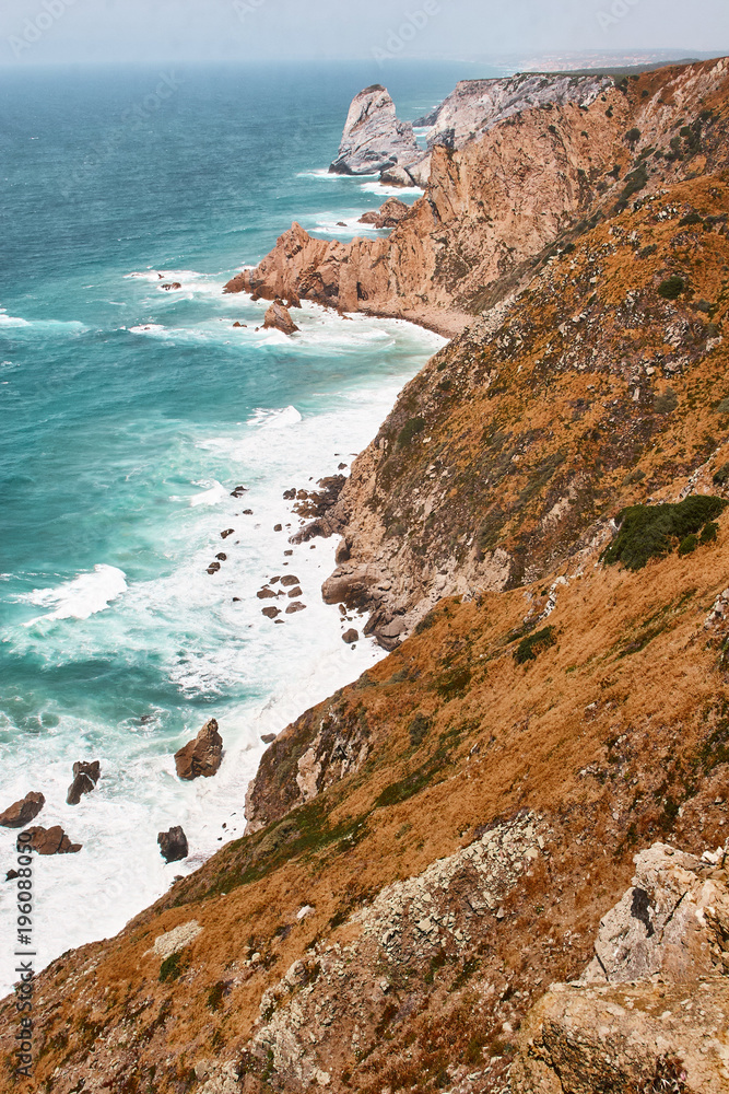 Atlantic Ocean cost. Peniche, Portugal